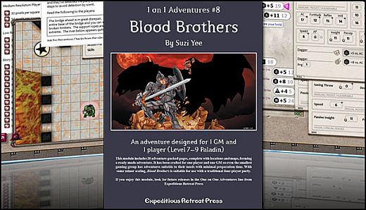 Fantasy Grounds - 1 on 1 Adventures #8: Blood Brothers (3.5E/PFRPG)
