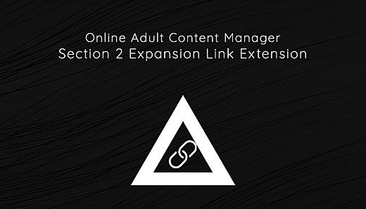 Online Adult Content Manager - Section Expansion 2 Link Extension
