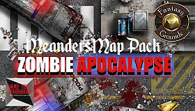 Fantasy Grounds - Meanders Map Pack Zombie Apocalypse (Map Pack)