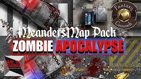 Fantasy Grounds - Meanders Map Pack Zombie Apocalypse (Map Pack) DLC