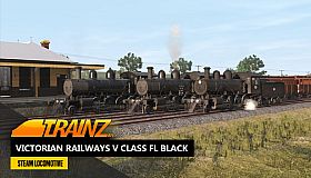 Trainz Plus DLC - Victorian Railways V class FL Black