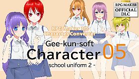 RPG Maker 3D Character Converter - Gee-kun-soft character 05 school uniform 2