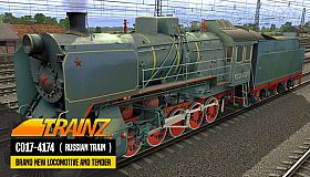 TANE DLC - CO17-4174 ( Russian Loco and Tender )