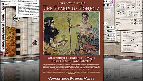 Fantasy Grounds - 1 on 1 Adventures #13: The Pearls of Pohjola (PFRPG) DLC