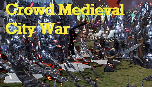 Crowd Medieval City War