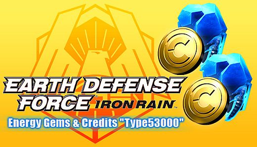 EARTH DEFENSE FORCE: IRON RAIN - Energy Gems & Credits "Type53000"