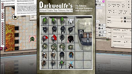 Fantasy Grounds - Darkwoulfe's Token Pack Volume 16 DLC