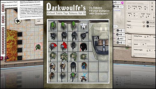 Fantasy Grounds - Darkwoulfe's Token Pack Volume 16