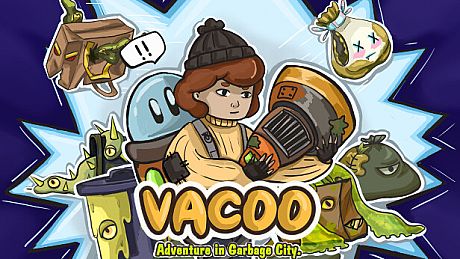 Vacoo. The adventure in Garbage city. Game