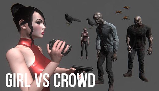 Girl vs Crowd