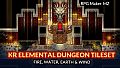 RPG Maker MZ - KR Elemental Dungeon Tileset - Fire Water Earth Wind