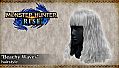 MONSTER HUNTER RISE - "Beachy Waves" hairstyle