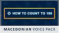 How to Count to 100 - Macedonian Voice Pack