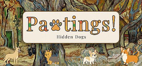 Pawtings! Hidden Dogs Game