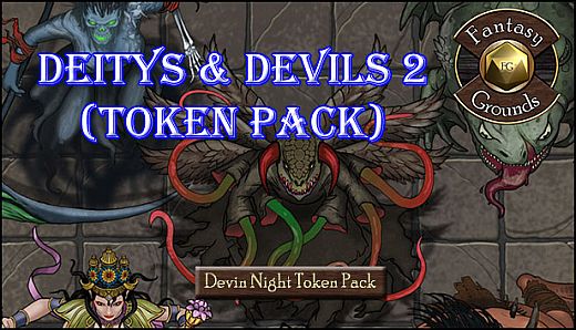 Fantasy Grounds - Token Pack 94: Deitys & Devils 2 (Token Pack)
