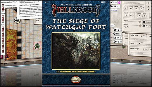 Fantasy Grounds - Hellfrost: Siege of Watch Gap Fort (Savage Worlds)
