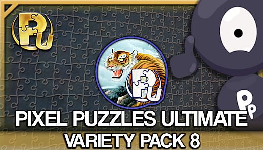 Jigsaw Puzzle Pack - Pixel Puzzles Ultimate: Variety Pack 8