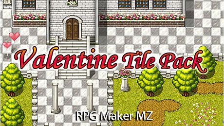 RPG Maker MZ - Valentine Tile Pack for MZ DLC