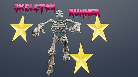 Skeleton Runner Game