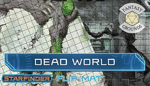 Fantasy Grounds - Starfinder RPG - Flipmat - Dead World
