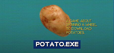 Potato.exe - A Game About Spinning a Wheel to Download Potatoes
