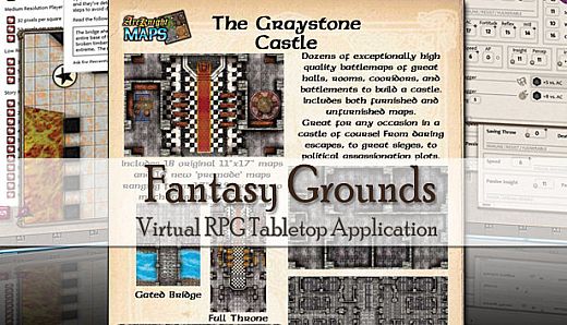 Fantasy Grounds - Maps: Graystone Castle