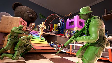 The Mean Greens - Plastic Warfare Game