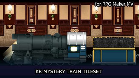 RPG Maker MV - KR Mystery Train Tileset DLC