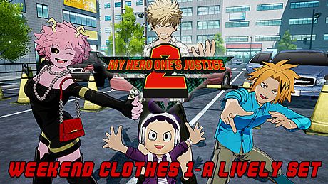 MY HERO ONE'S JUSTICE 2 Weekend Clothes 1-A Lively Set DLC