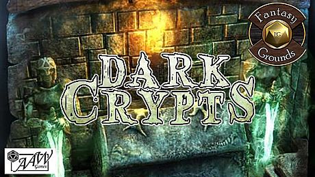 Fantasy Grounds - Black Scrolls Dark Crypts (Map Tile Pack) DLC