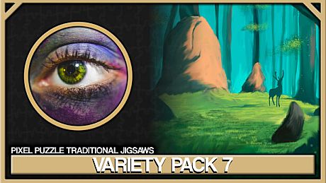 Pixel Puzzles Traditional Jigsaws Pack: Variety Pack 7 DLC