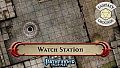 Fantasy Grounds - Pathfinder RPG - Pathfinder Flip-Mat - Classic Watch Station