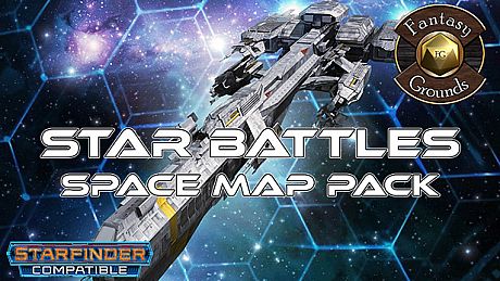 Fantasy Grounds - Star Battles: Space Map Pack (Map Pack) DLC