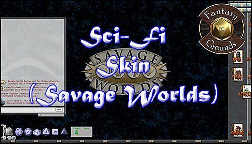 Fantasy Grounds - Sci-fi Skin (Savage Worlds)