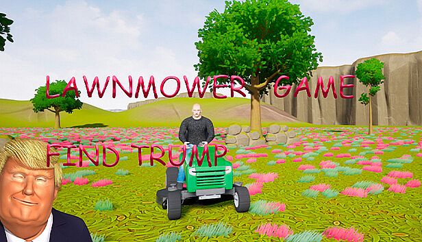 Buy Lawnmower Game: Find Trump