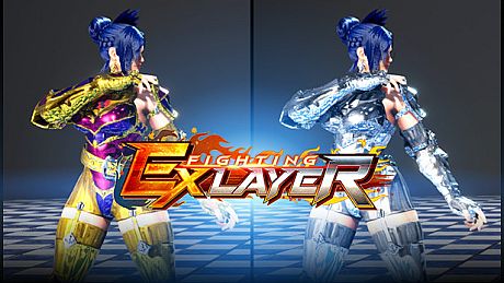 FIGHTING EX LAYER - Color Gold/Silver: Blair DLC