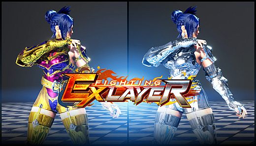 FIGHTING EX LAYER - Color Gold/Silver: Blair