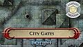 Fantasy Grounds - Pathfinder RPG - Pathfinder Flip-Mat - Classic City Gates