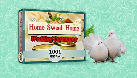 1001 Jigsaw Home Sweet Home Wedding Ceremony