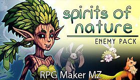 RPG Maker MZ - Spirits of Nature Enemy Pack