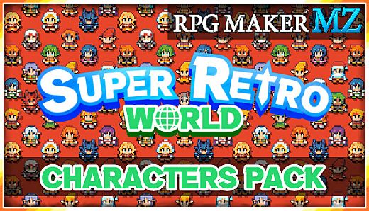 RPG Maker MZ - Super Retro World - Character Pack