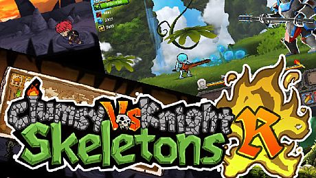 Clumsy Knight Vs. Skeleton Remastered Game