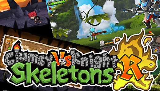 Clumsy Knight Vs. Skeleton Remastered