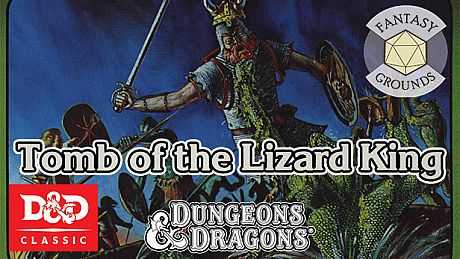 Fantasy Grounds - D&D Classics: I2 Tomb of the Lizard King (1E) DLC