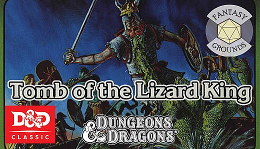 Fantasy Grounds - D&D Classics: I2 Tomb of the Lizard King (1E)