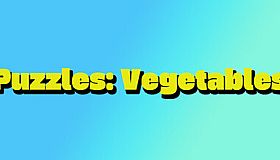 Puzzles: Vegetables