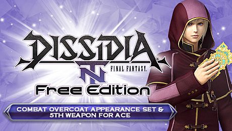 DFF NT: Combat Overcoat App. Set & 5th Weapon for Ace DLC