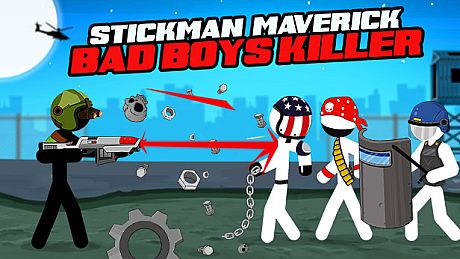 Stickman Maverick : Bad Boys Killer Game