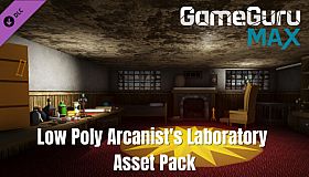 GameGuru MAX Low Poly Asset Pack - Arcanist's Labratory