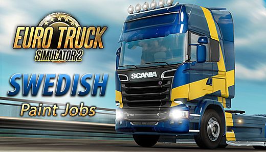 Euro Truck Simulator 2 - Swedish Paint Jobs Pack
